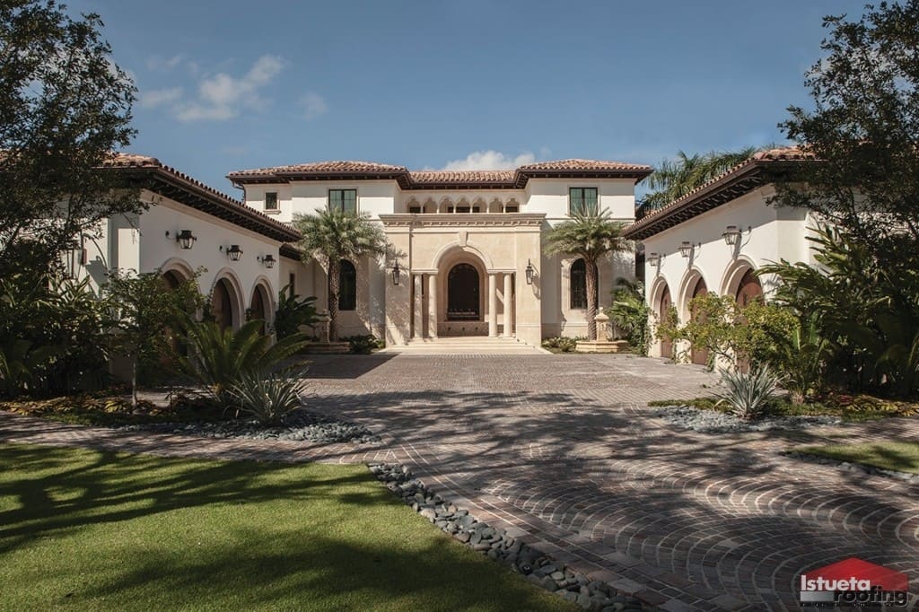 Istueta Roofing Ana Isabella Project Entrance