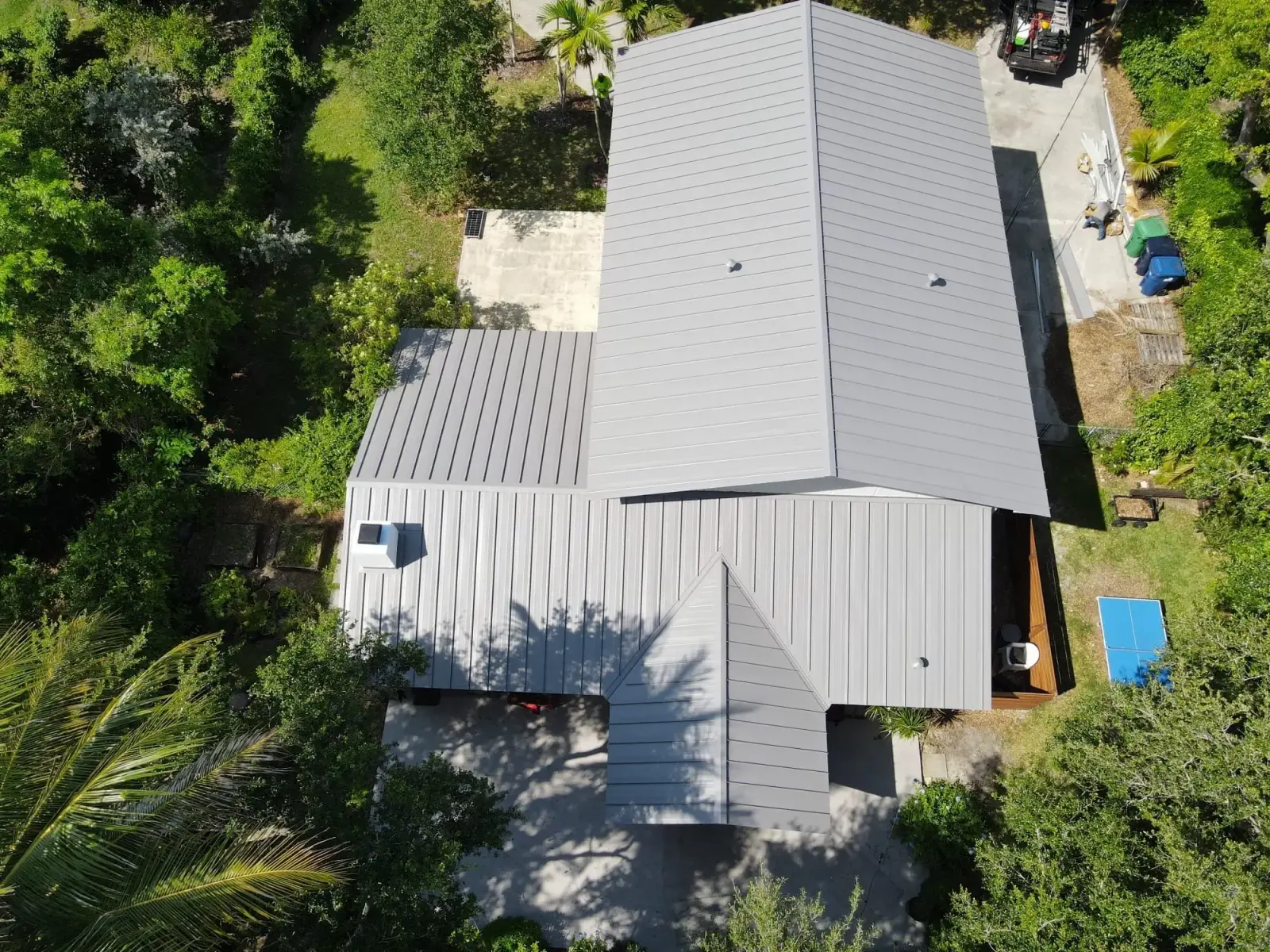 Coral Gables Aluminum Standing-Seam by Istueta Roofing