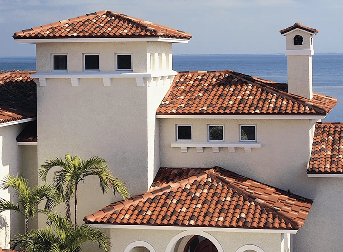 Barrel Tile from the Ludowici clay tile collection