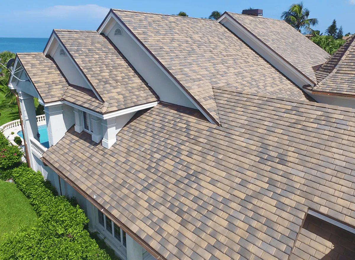 Slate Roof Tile from the Ludowici clay tile collection