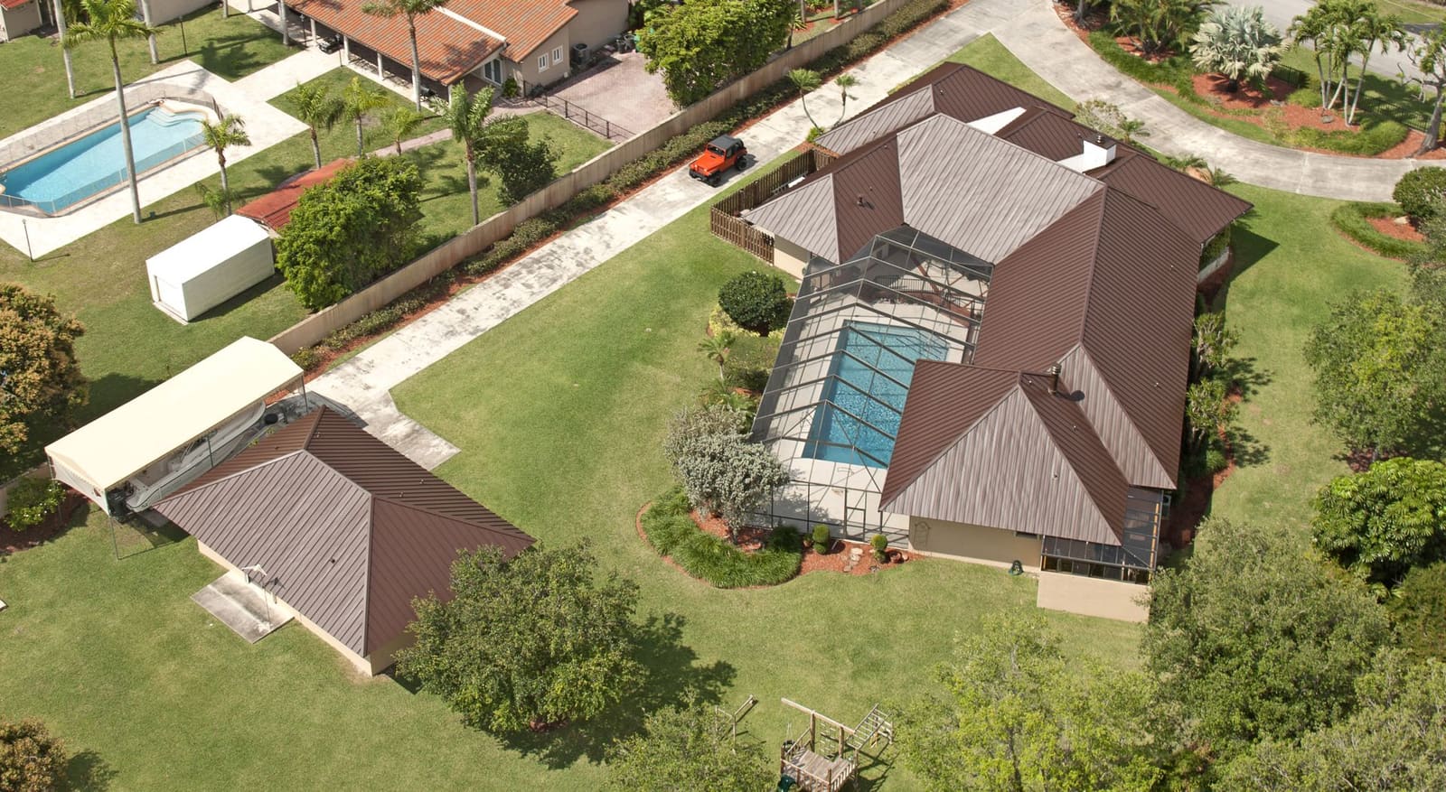 Galvalume Metal Roof - Kendall by Istueta Roofing