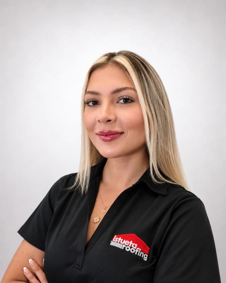 Sofia Benavides, Roofing Consultant, Istueta Roofing.
