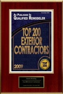 Istueta Roofing Top 200 Exterior Contractors 2009