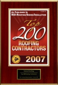 Istueta Roofing Top 200 Roofing Contractors 2007