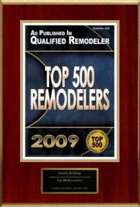 Istueta Roofing Top 500 Remodelers 2009