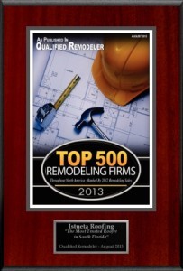 Istueta Roofing Top 500 Remodeling Firms 2013