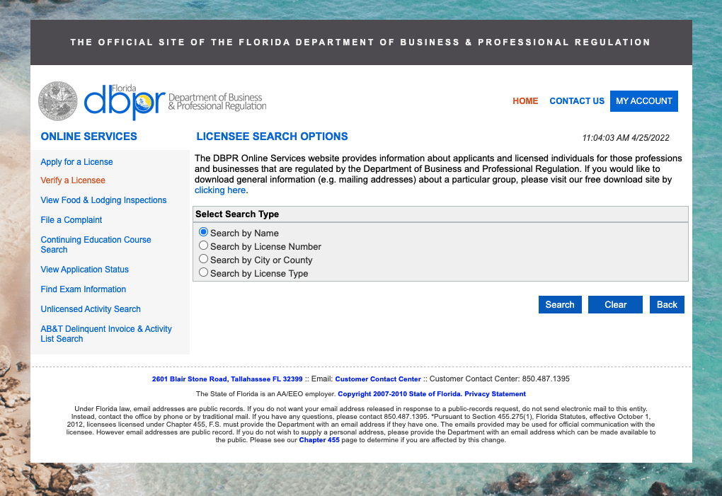 how to Verify roofing license