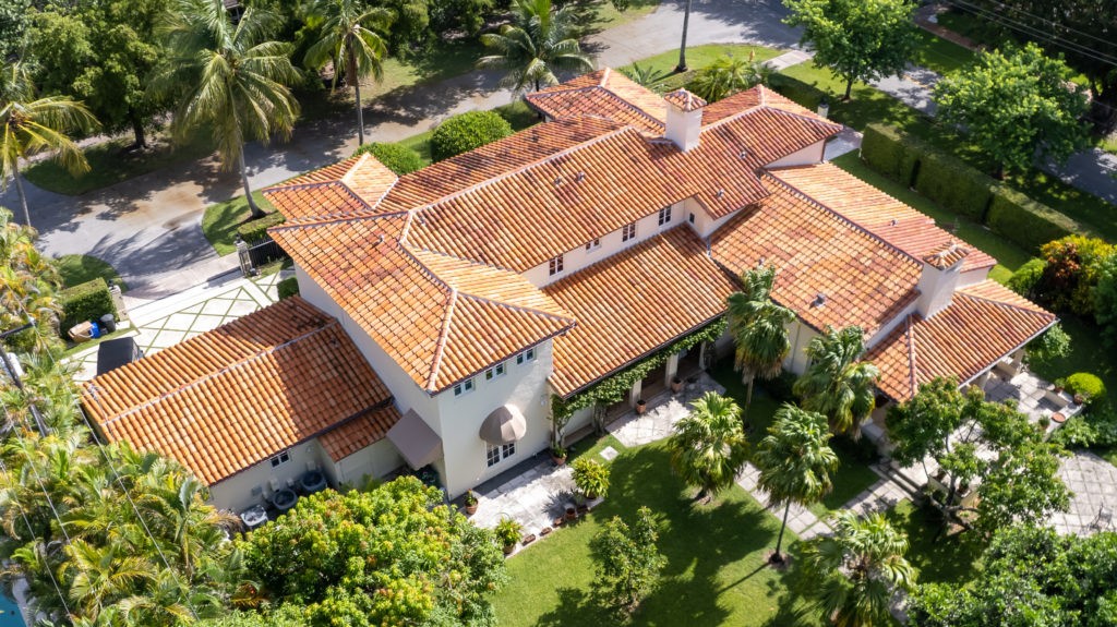 Barrel Tile Roof